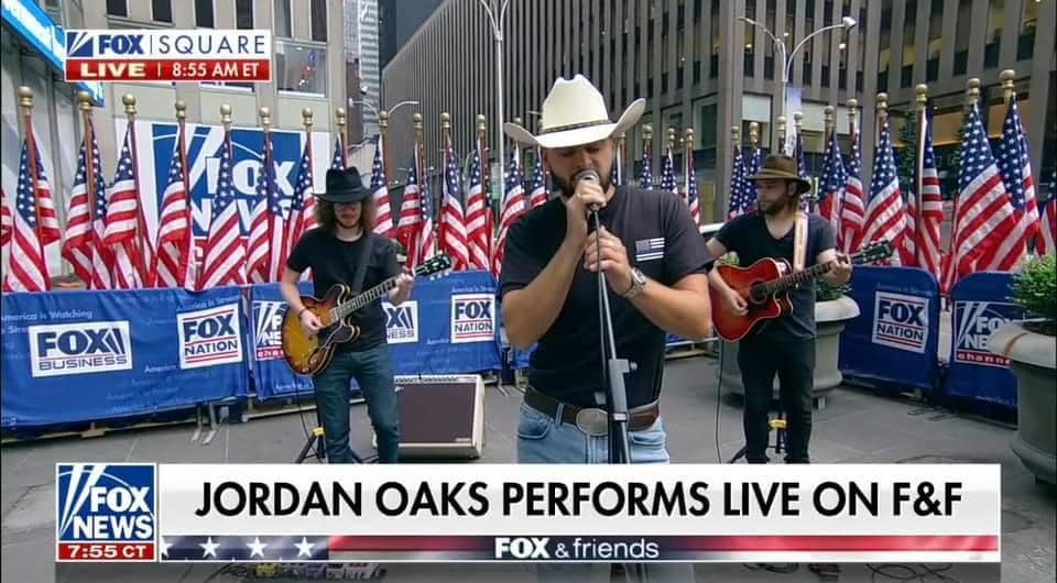Jordan Oaks Performance on Fox - He Bleeds Blue